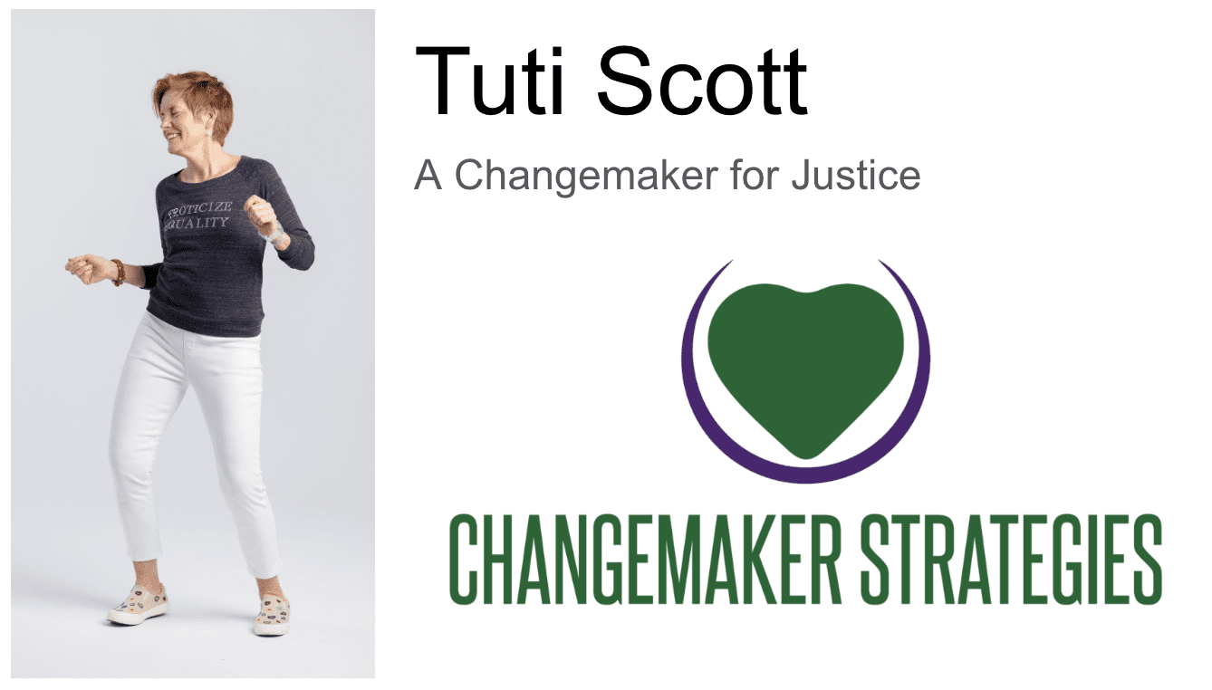 Tuti Scott Event Image Tuti Scott - A Changemaker for Justice